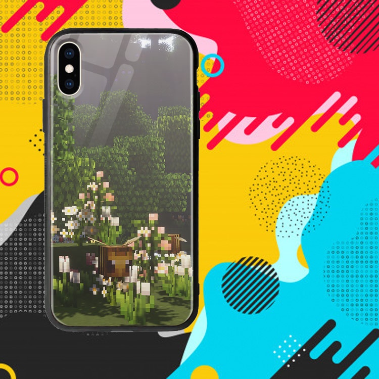 ốp lưng đôi minecraft độc lạ loving case iphone 5s/se/6/6s/7/8/plus/iphone/12/iphone/12/pro/max