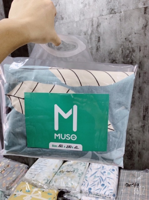 Ga Chống thấm Cotton 100% MUSO cao cấp [LAU LÀ SẠCH] bề mặt chuẩn cotton 100% thoáng mát, nằm trực tiếp - đủ kích thước