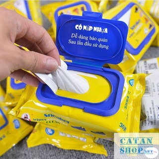 Giấy lau giầy Sneaker 30 tờ, Dung dịch chuyên lau giày thấm sẵn trong khăn tiện dụng GD269-KGLaugiay
