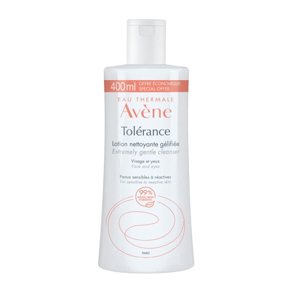 Lotion làm sạch, tẩy trang cho da nhạy cảm, dễ kích ứng Avene Tolerance Extremely Lotion 400ml