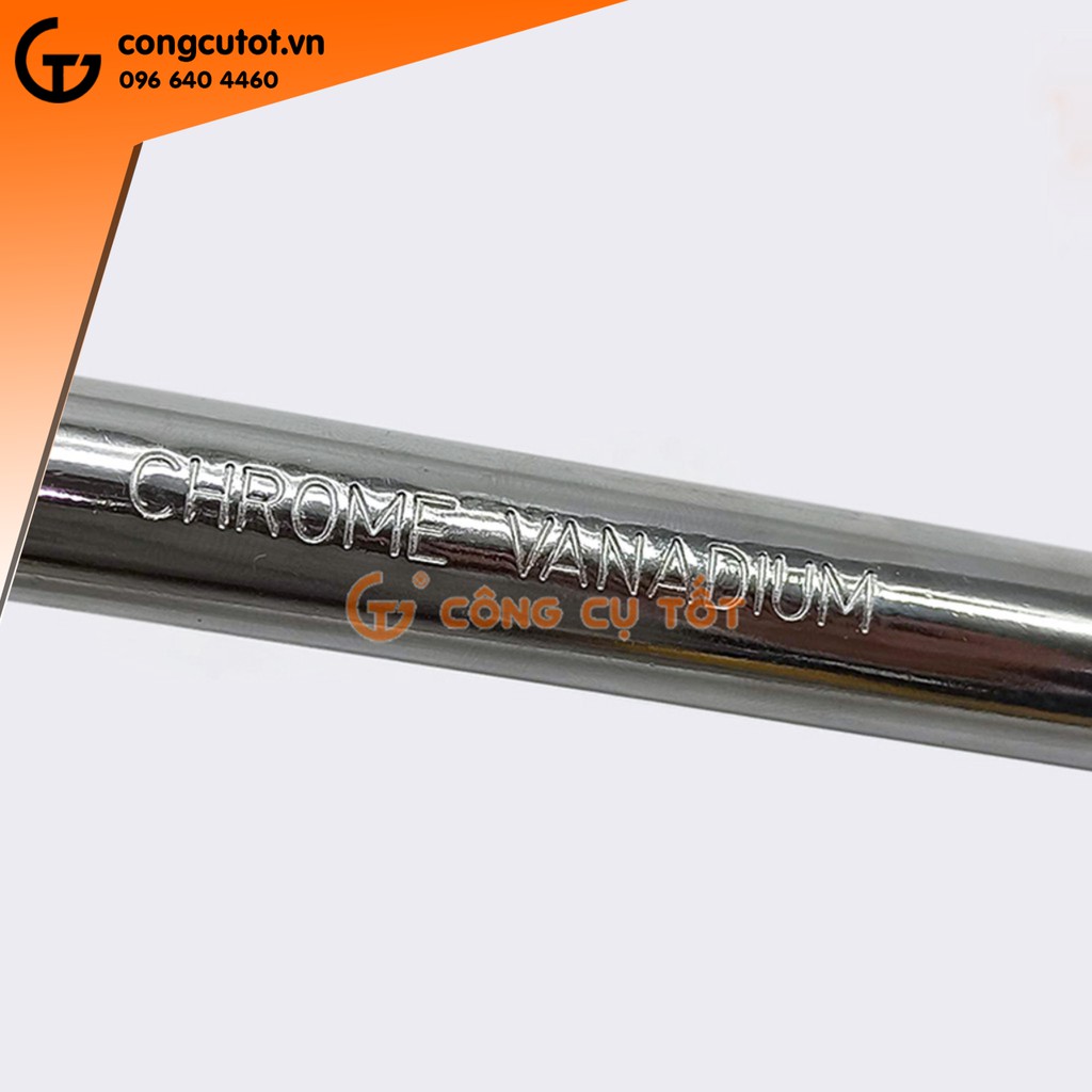 Bộ tuýp 8-24 cần cong hộp nhựa đỏ