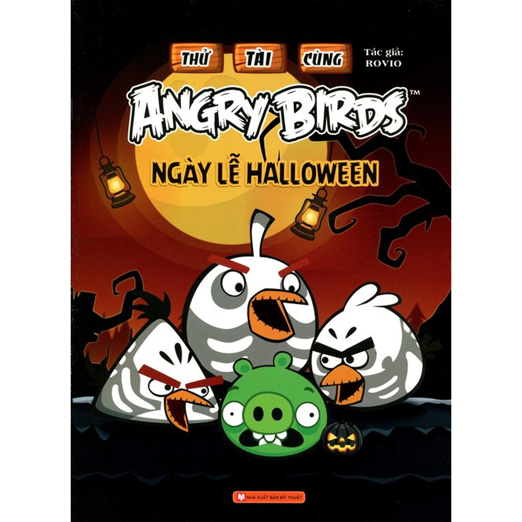 Sách - Thử Tài Cùng Angry Birds - Ngày Lễ Halloween thumbnail
