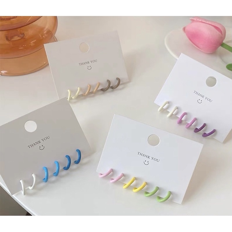 (Nhiều mẫu) Set bông tai dễ thương mùa hè