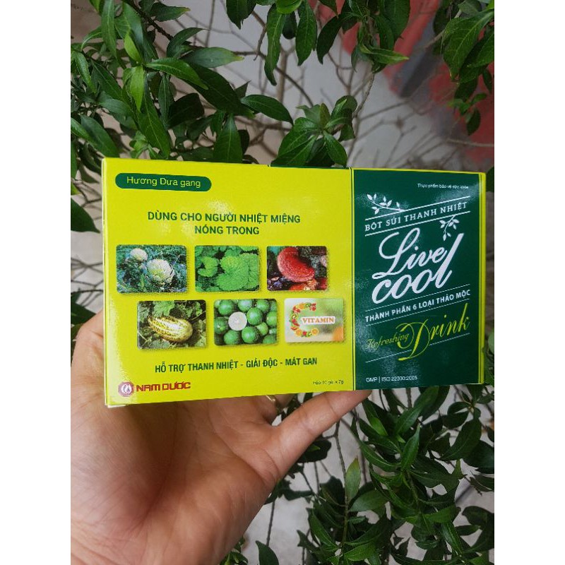 Bột sủi thanh nhiệt Live Cool