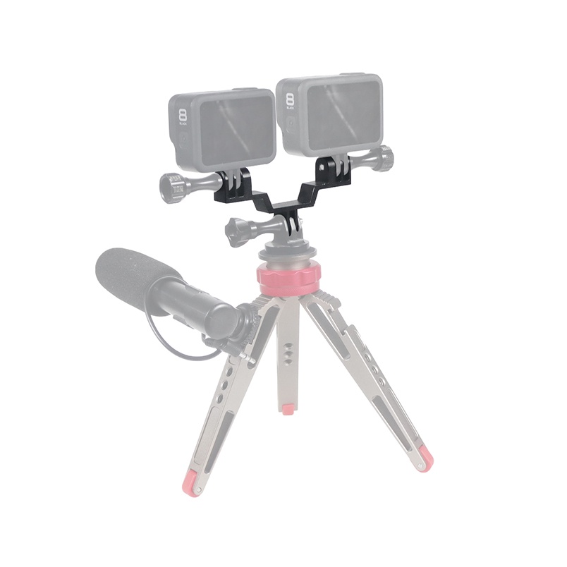 Giá Đỡ Đèn Flash Bằng Nhôm XT-XINTE Cho Máy Ảnh GoPro 10 Yi SJCAM