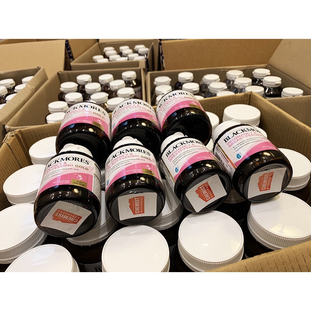 Vitamin tổng hợp cho bà bầu Blackmores Pregnancy and Breastfeeding Gold