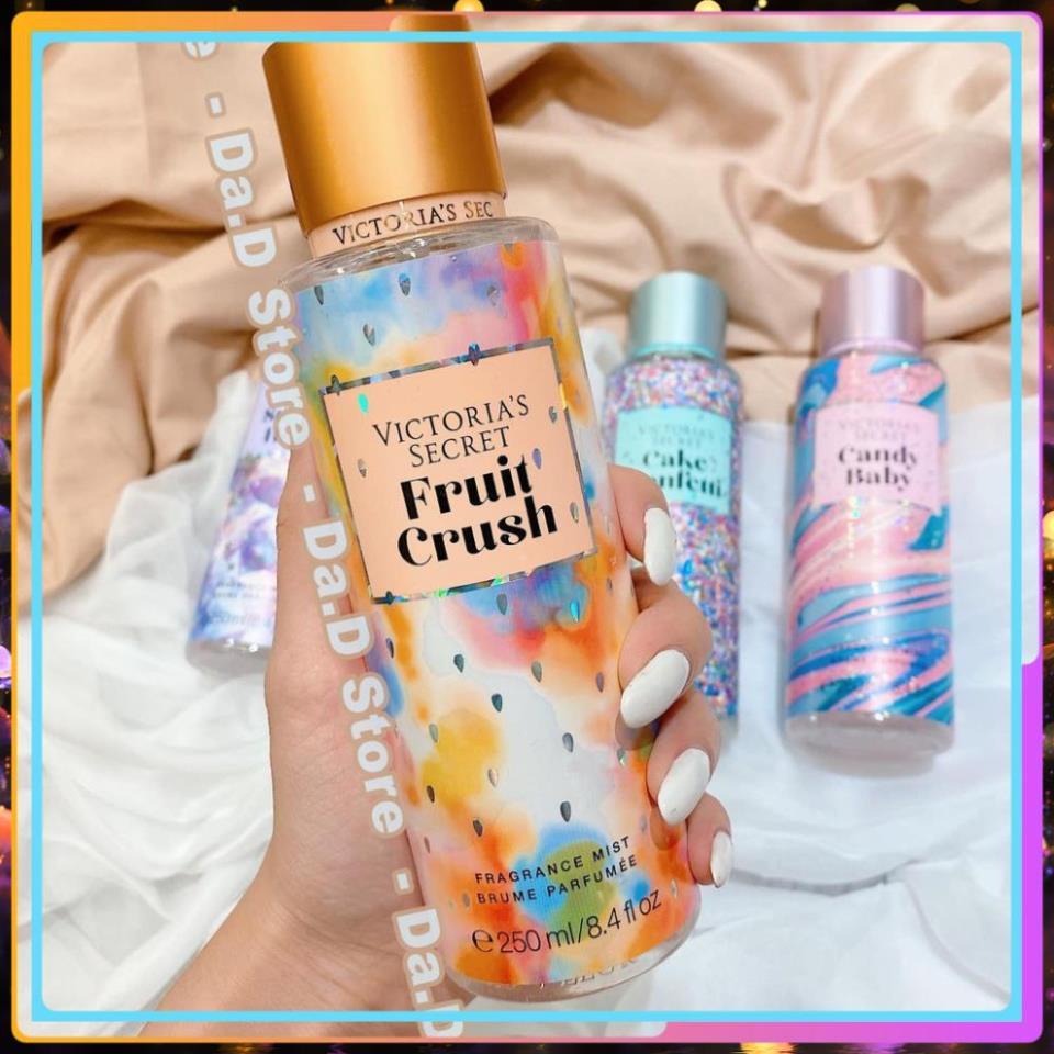 Body Mist 🍭 FREEShip Đơn 250k 🍭 Xịt Toàn Thân VICTORIA'S SECRET 250ML - Chính Hãng - Xịt Thơm Body Mist Hương Hoa Quả