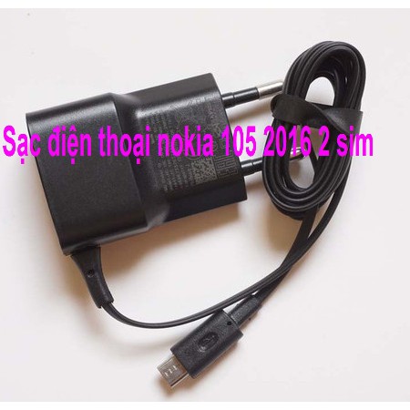 Sạc điện thoại nokia 105 2016 2 sim