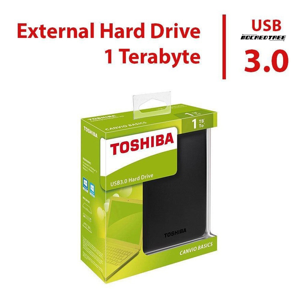 Ổ Cứng Ngoài Mocr Toshiba 500gb / 1tb / 2tb Usb 3.0 Cho Máy Tính