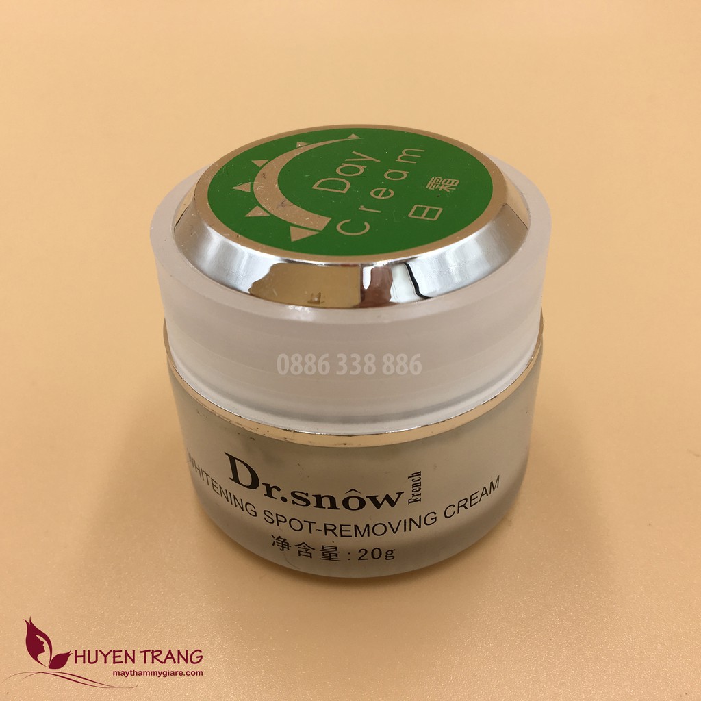 Kem Vỗ Bong Nám Dr Snow, Peel Da Nám Sạn Tàn Nhang Làm Trắng Đều Màu Da DrSnow (Kem Ngày - Kem Đêm) NANOCEE | BigBuy360 - bigbuy360.vn