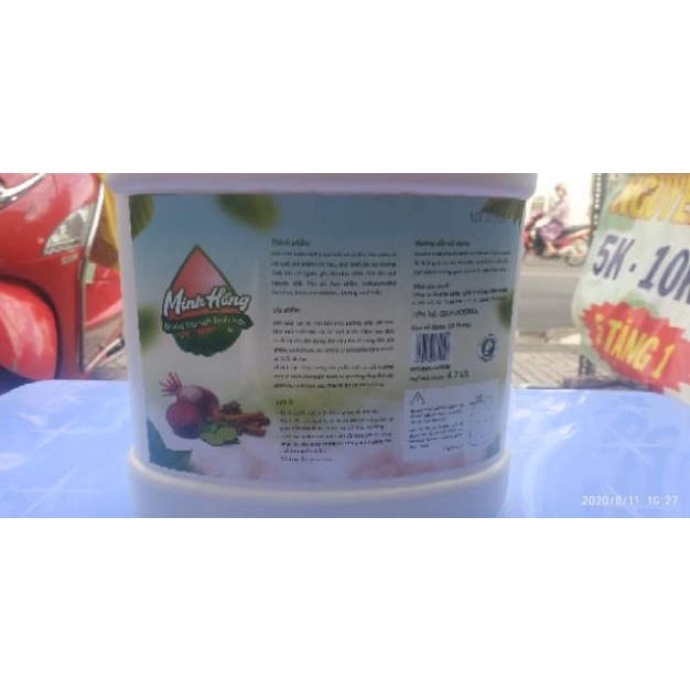 &lt; 1,7 LÍT&gt; NƯỚC LAU SÀN TỰ NHIÊN MINH HỒNG, ORGANIC