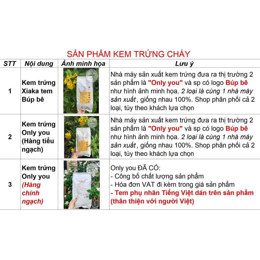 Bột Milk Foam Váng Sữa Kem Trứng Gói 1kg