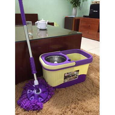 [Giá Rẻ Nhất] Bộ lau nhà đa năng 360 độ RẺ (Tặng kèm 1 bông lau) - GHN SHIP NHANH