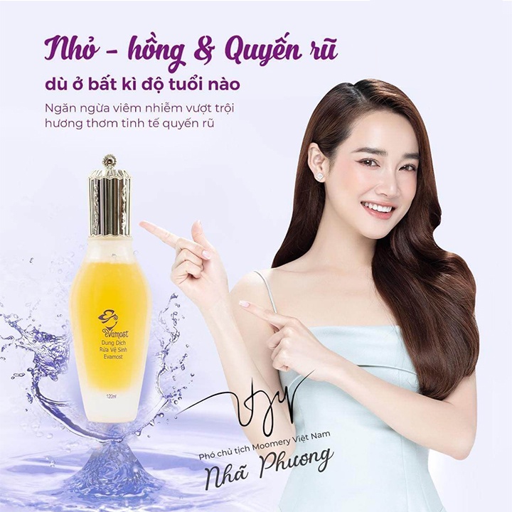 Evamost Dung Dịch Vệ Sinh Chính Hãng 120ml, Dung Dịch Rửa Vệ Sinh Evamost Ngừa Nấm Dưỡng Vùng Kín Hồng Hào
