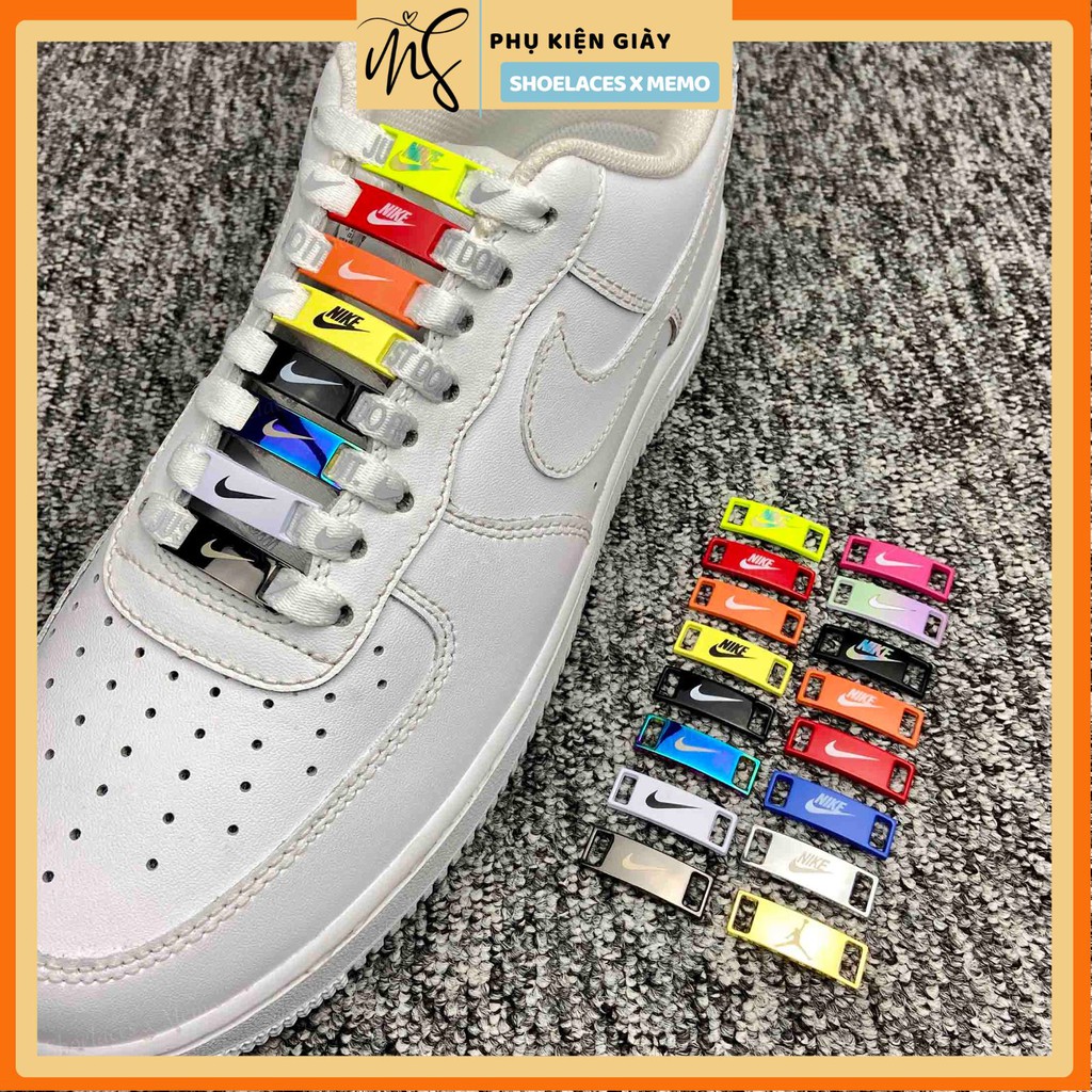 Lacetags & Pin AF1/ Airforce 1- Phụ kiện Giày AF1 Khoá Lace Locks