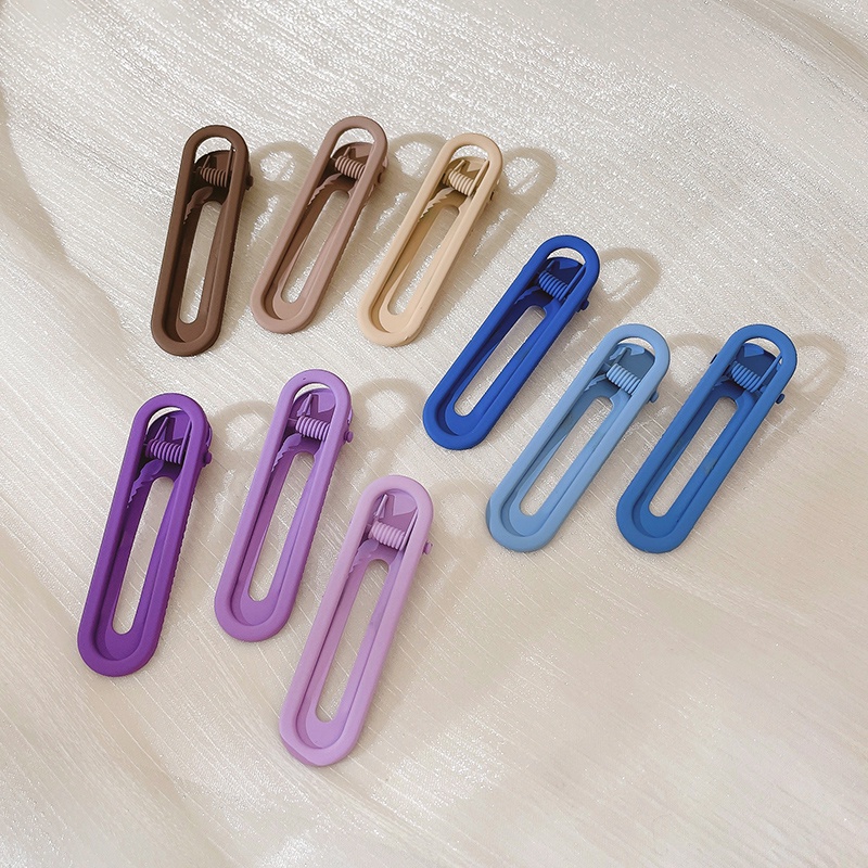 Set 3 Kẹp Tóc Thiết Kế Đơn Giản Đáng Yêu Cho Bé Gái