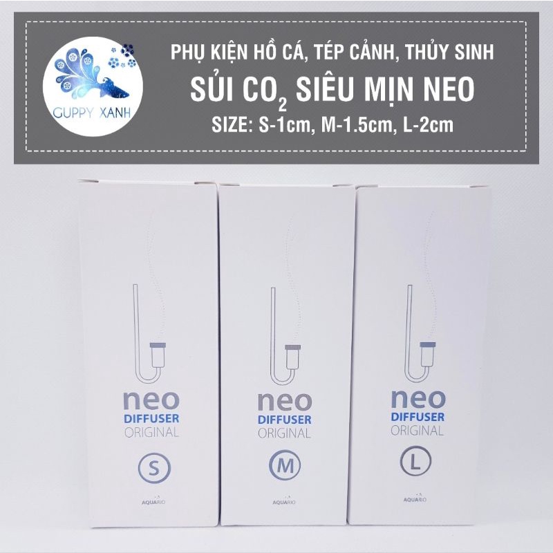 Cốc Sủi CO2 Siêu Mịn AQUARIO NEO CO2