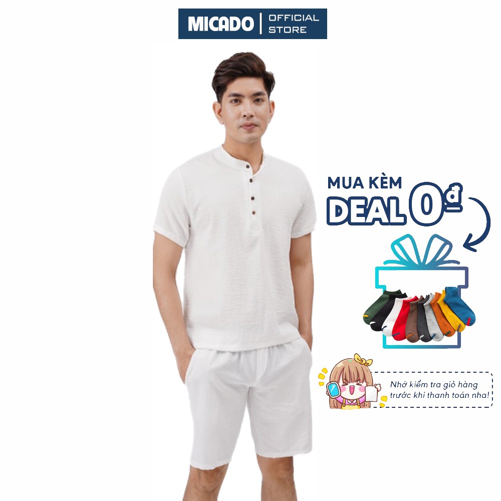 Bộ quần áo đũi nam chất thái dày - mặc nhẹ như không Micado | BigBuy360 - bigbuy360.vn