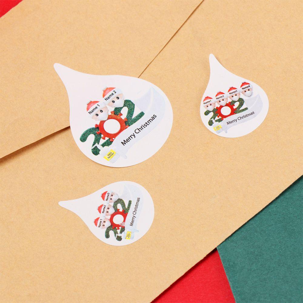 Nhãn Dán Trang Trí Giáng Sinh / Tiệc Cưới Độc Đáo Note