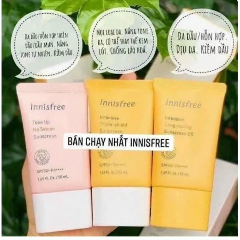 Kem chống nắng Innisfree Hàn Quốc