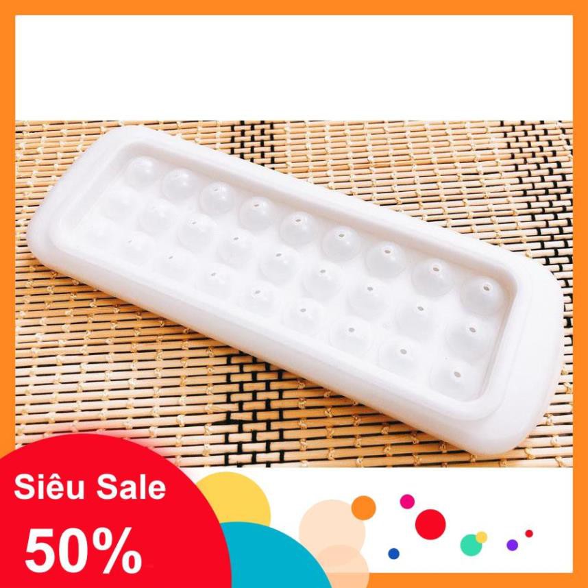 Bộ khuôn làm đá viên 💓SALE💓 Bộ khuôn làm đá tròn viên nhỏ, thạch, hạt trân châu kiểu dáng ngộ nghĩnh, dễ thương 5753