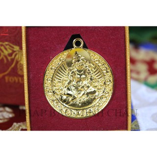 MẶT ĐEO ĐỒNG 3.5CM (TARA XANH - LIÊN HOA SANH - HOÀNG THẦN TÀI) [PBMC]