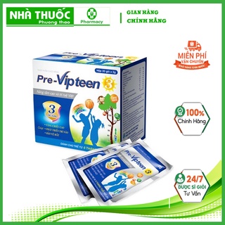 Pre-Vipteen 3 - Phát triển chiều cao, xương răng chắc khỏe