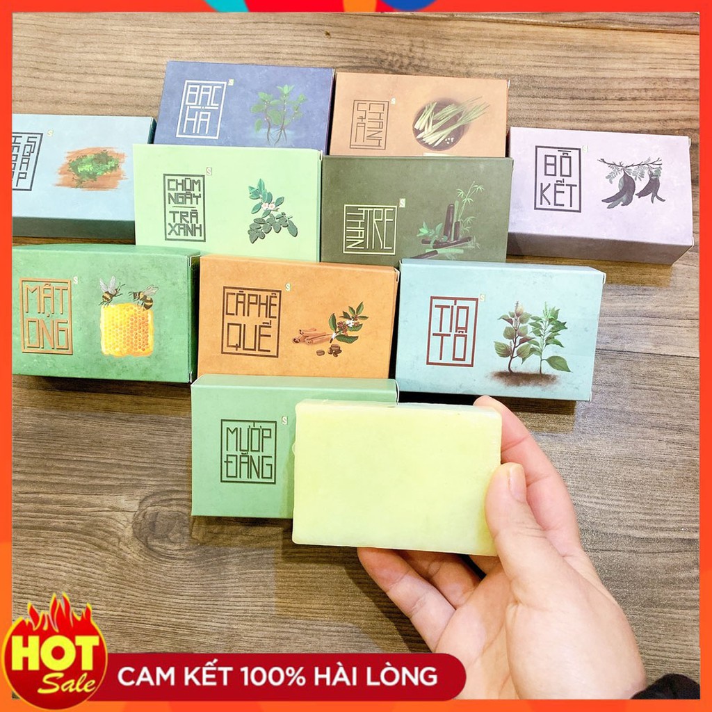 Xà Bông Sinh Dược- Xà Bông Mướp Đắng Mát Da, Ngừa Mụn Lưng 100gr | BigBuy360 - bigbuy360.vn