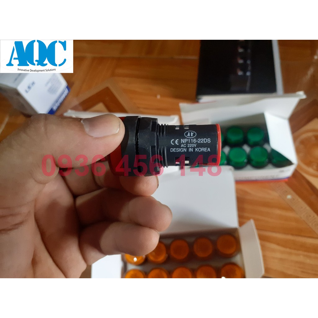 Đèn báo Led phi 22