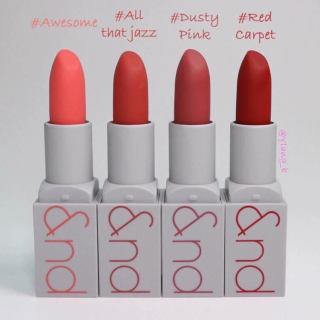 Son Zero Gram Romand Lipsticks - HQ