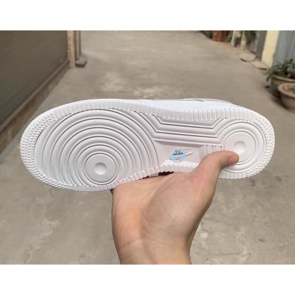 Giày Nike trắng, Nike air force 1 nam nữ bản đẹp quốc dân, Sneaker AF1 trắng full box bill cực dễ phối đồ