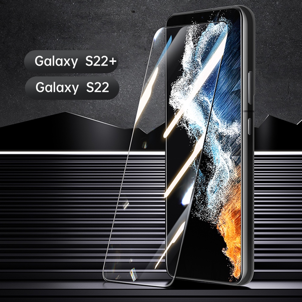 Kính Cường Lực Siêu Mỏng Bảo Vệ Toàn Màn Hình Cho Samsung S22 Ultra S21 S20 Plus S10+