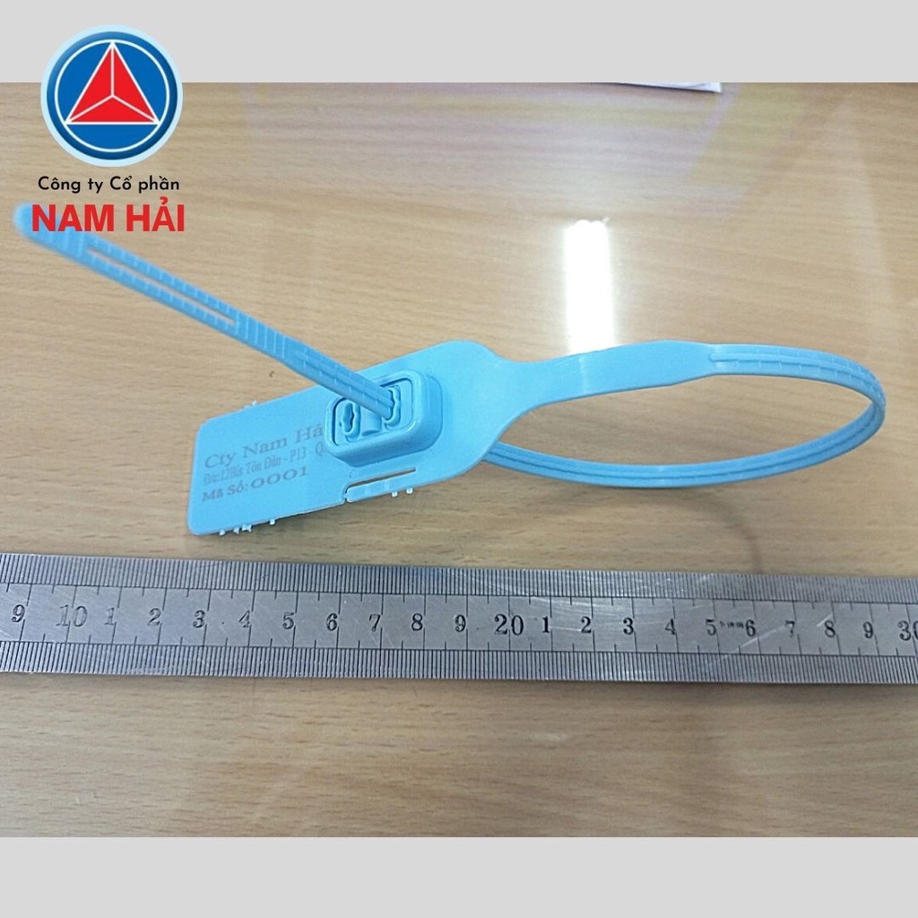 Seal niêm phong xe tải, seal chì niêm phong, seal nhựa khóa kim loại 40cm