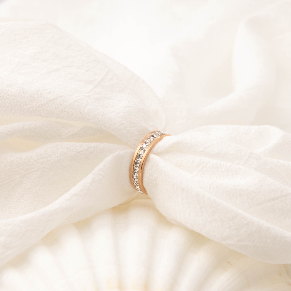 Nhẫn nam nữ CDE Eternity Ring Rose Gold CDE8022RG