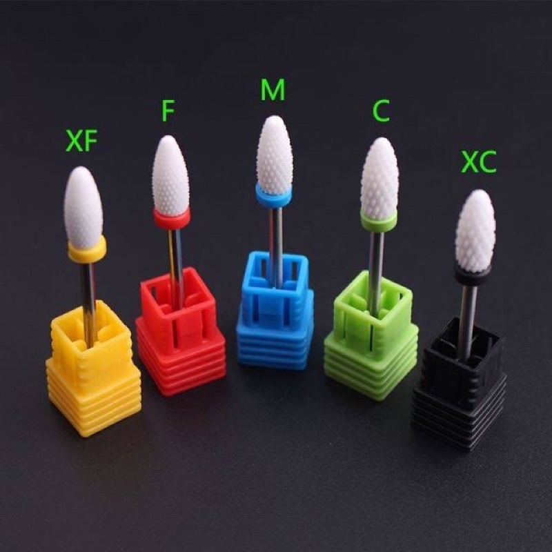 Đầu mài sứ đủ size chuyên dụng siêu êm chuẩn Ceramic Mỹ siêu bền không nóng rát phạm da