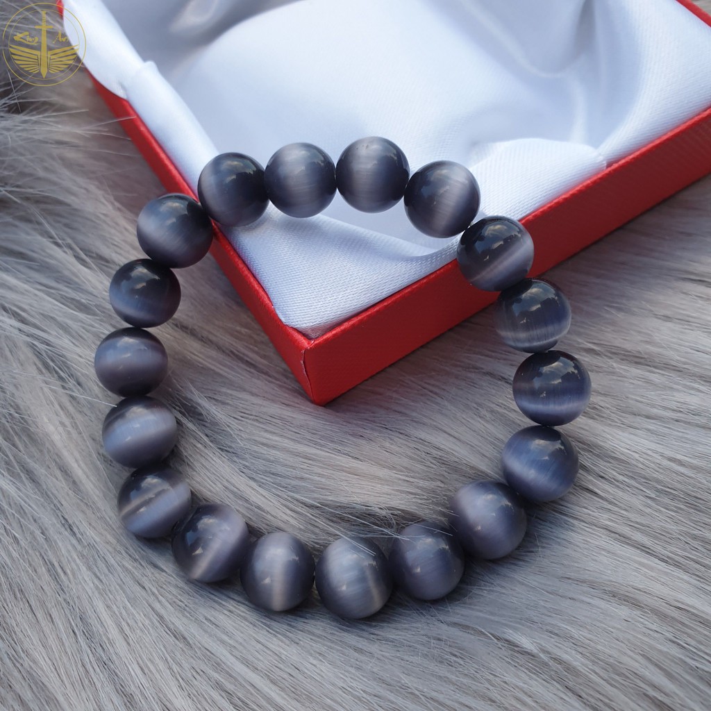 Vòng tay đá mắt mèo  nhiều màu