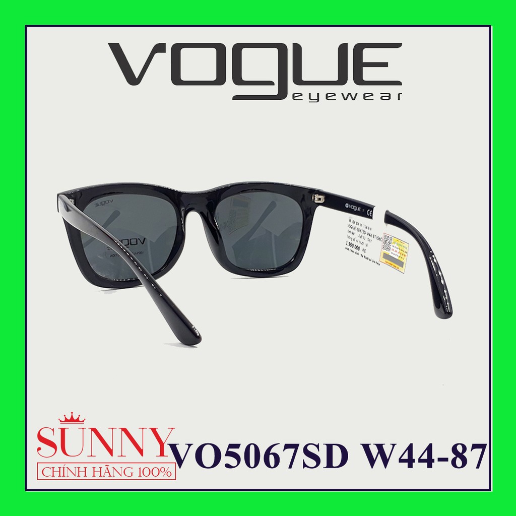 VO5067SD - Kính mát Vouge chính hãng, bảo hành toàn quốc