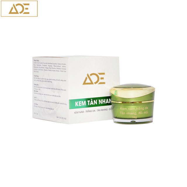 Kem ACE nám, trắng da, tàn nhang, đồi mồi (12g) (mua 2 hộp tặng 1srm 70ml ace)