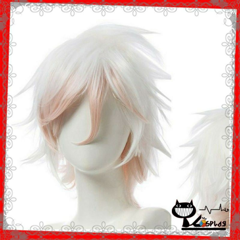 Wig/tóc giả cosplay Naib skin Nagito Komaeda - Danganronpa/Identity V
