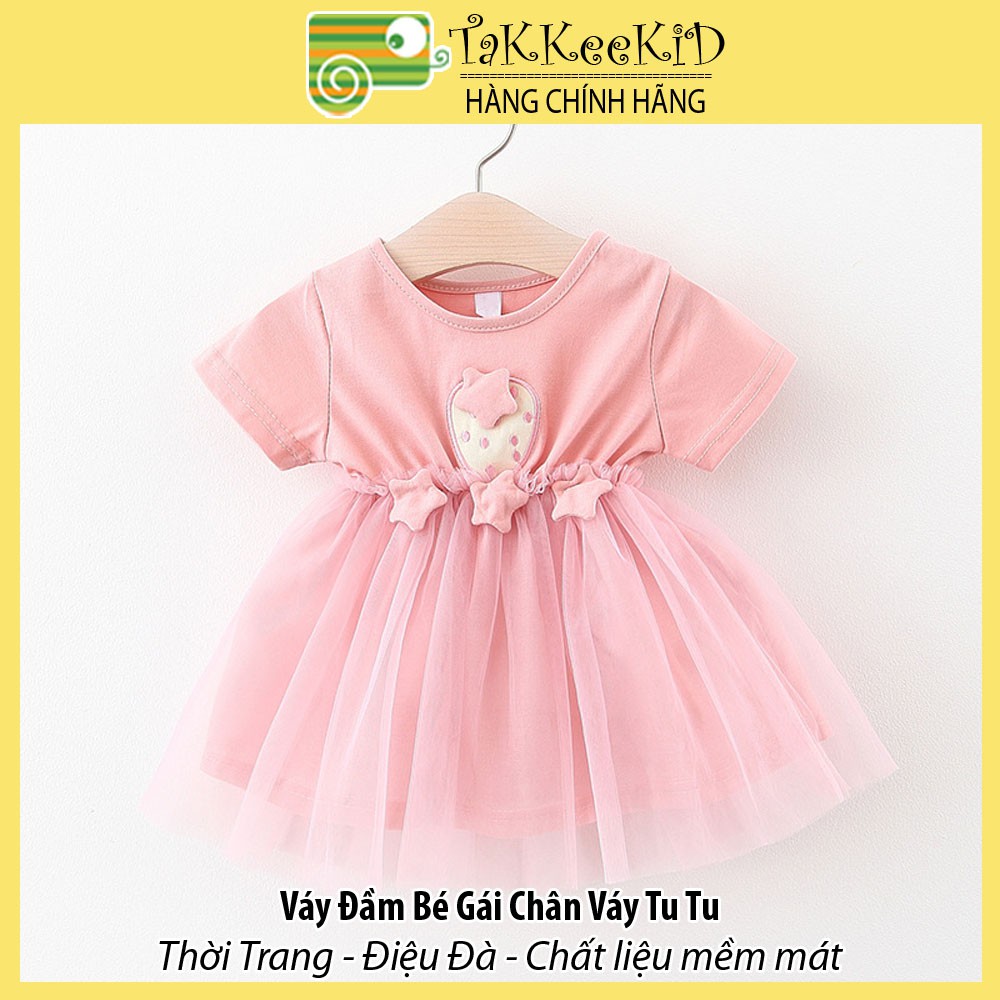 Váy Bé Gái, Đầm Hè Bé Gái Chất Liệu Cotton Thoáng Mát, Thời Trang Cao Cấp
