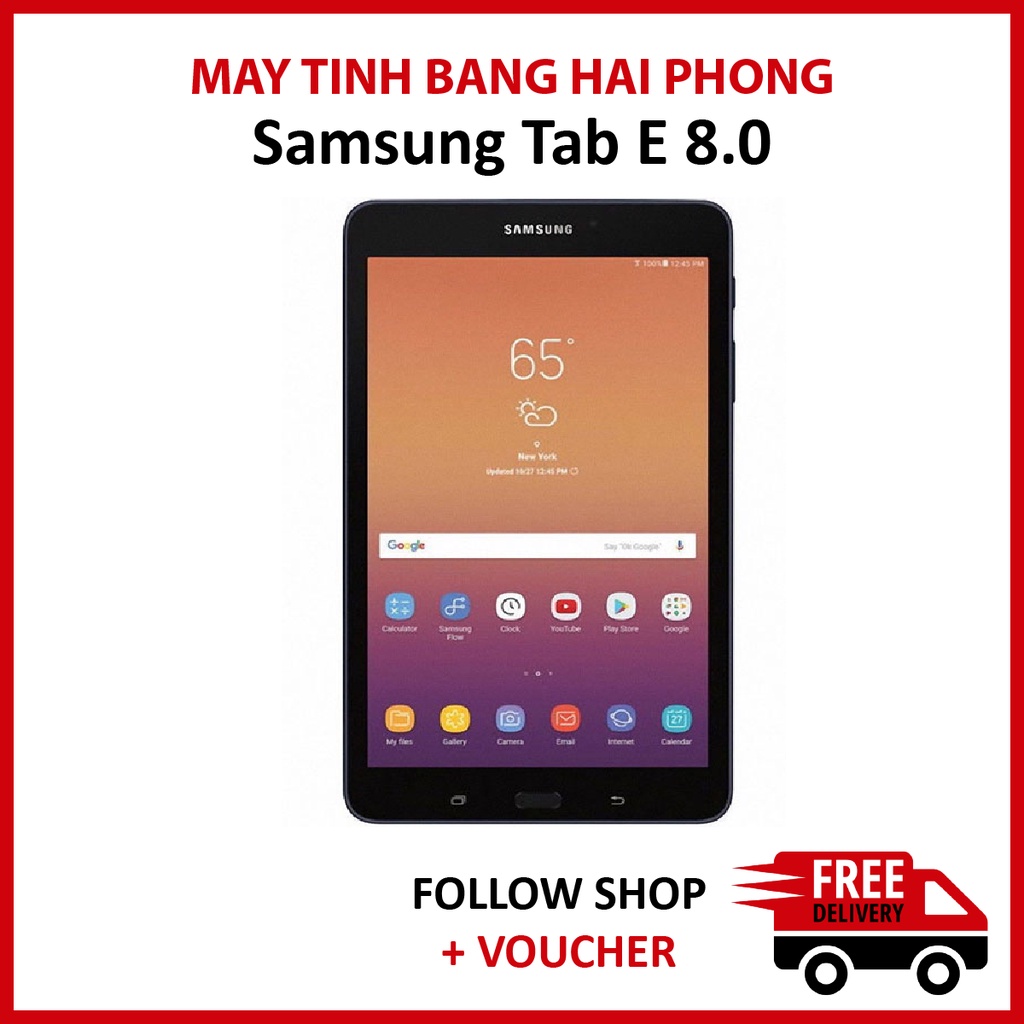 Máy tính bảng Samsung Tab E 8.0 bản Mỹ (Wifi+4G)