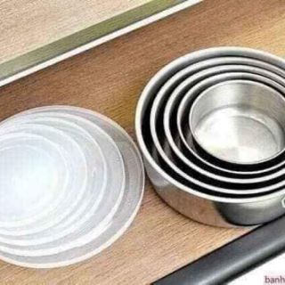 Bộ 5 bát inox lạnh có nắp