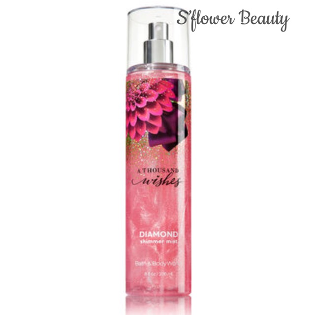 [Auth] Xịt Thơm Toàn Thân Ánh Nhũ Bath & Body Works Diamond Shimmer Mist - 236ml | Thế Giới Skin Care