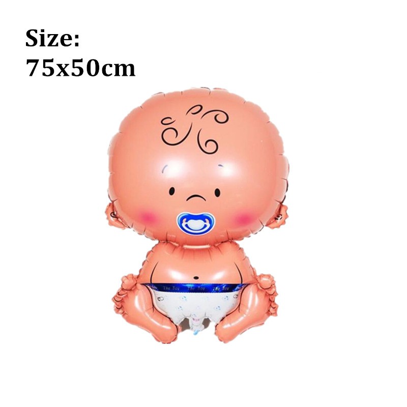 1 Bong Bóng Nhôm Hình Thiên Thần 75x50cm Cho Bé