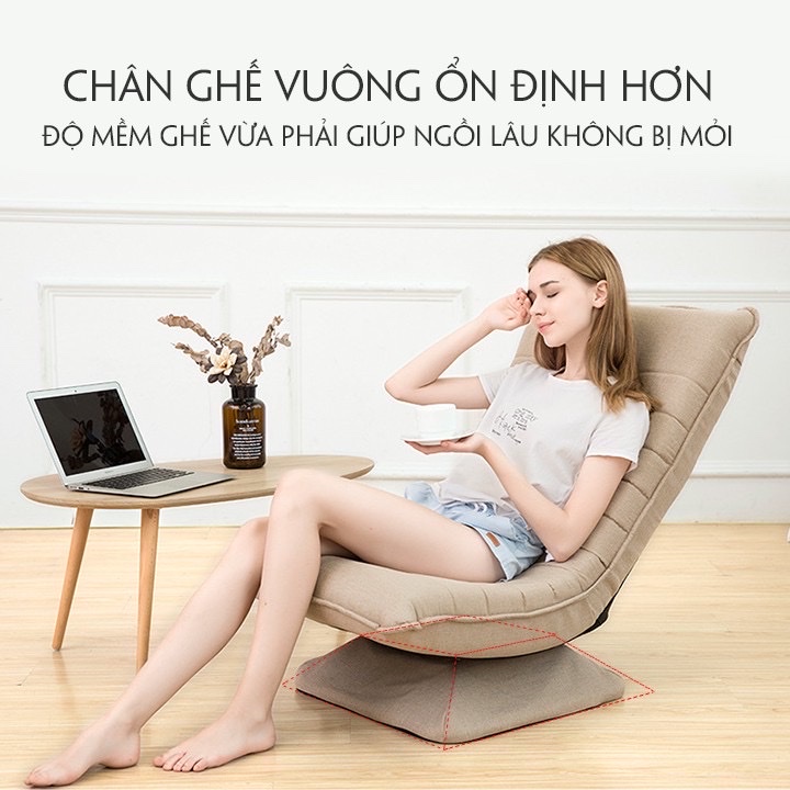 Ghế Thư Giãn Mặt Trăng Đọc Sách Xoay 360 Độ - Ghế Ngồi Tựa Lưng