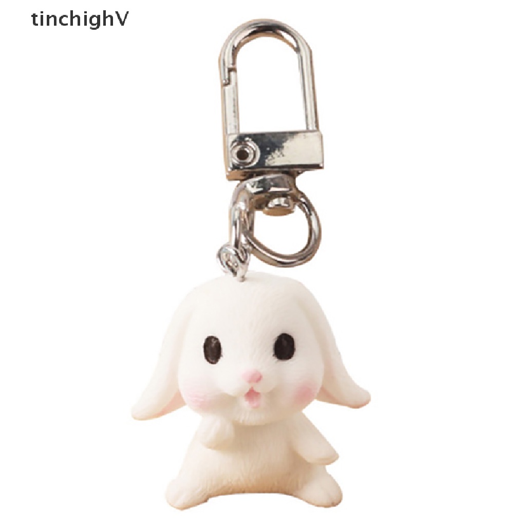 Móc Khóa Hình Thỏ Hoạt Hình Dễ Thương