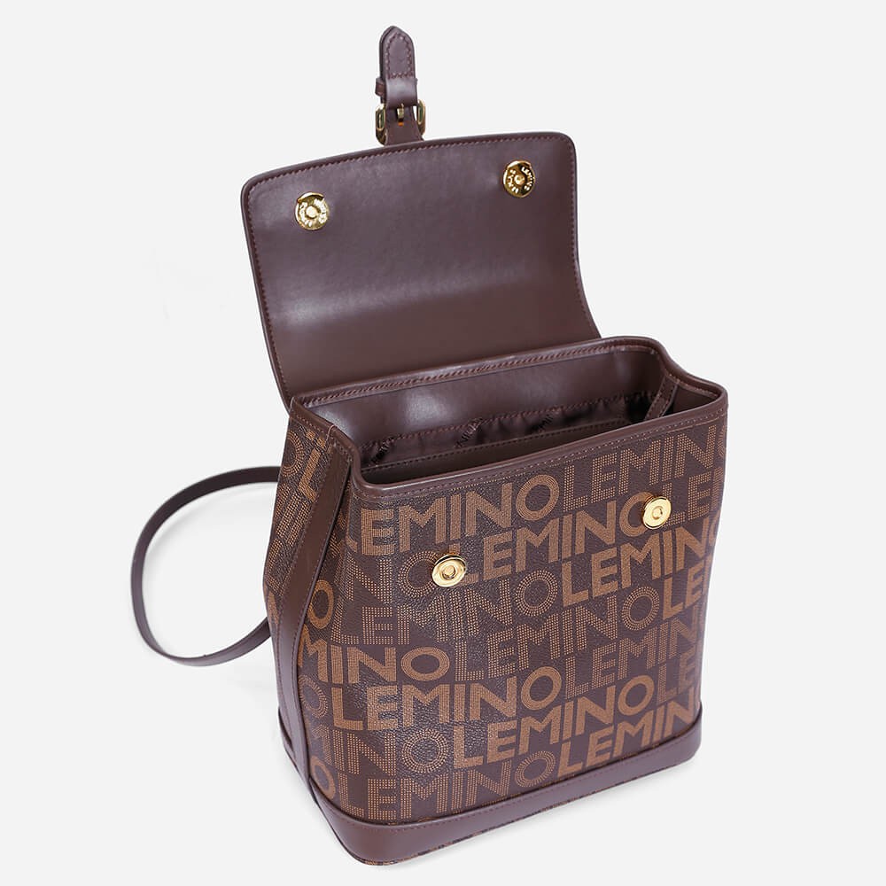 Balo nữ thời trang phong cách LEMINO MONOGRAM CANVAS LE2520459