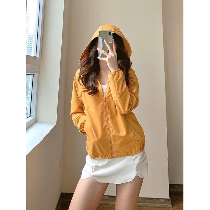 Áo gió nữ chống nước bảng 5 màu | BigBuy360 - bigbuy360.vn
