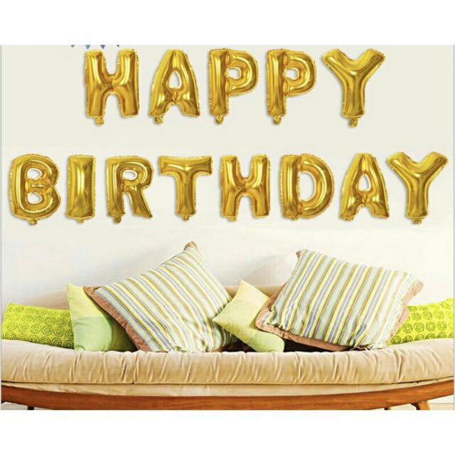 combo bộ chữ happy birthday