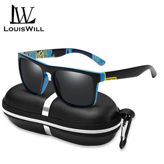 LOUISWILL outdoor polarized sunglasses for men and thumbnail